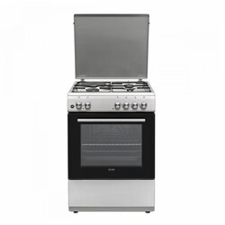 Vox kombinirani štedilnik GHB 6310 IX [A, 3x plin, 1x elekt., 72l peč., inox], (21604253)