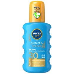 Nivea Sun Protect & Bronze Sun Spray SPF30 sprej za zaščito pred soncem 200 ml Cene
