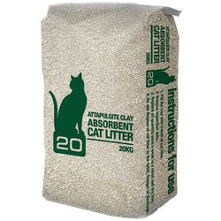 Geohellas attapulgite clay absorbent cat litter - upijajući posip za mačke (20kg) Cene