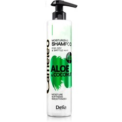 Delia Cosmetics Cameleo Aloe & Coconut vlažilni šampon za suhe in krhke lase 250 ml Cene