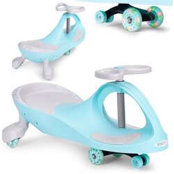 ECO TOYS wiggle guralica za decu led točkovi blue Cene