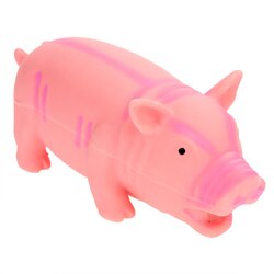 zooplus Pasja igrača kruleči prašič iz lateksa - 2 kosa (pribl.23 cm, roza) v varčnem pakiranju Cene