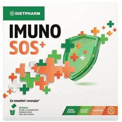 Dietpharm Imuno SOS+ Prašak, 10 kesica Cene