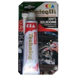 Technicqll silikon visokotemp.300C crni 70ml Cene