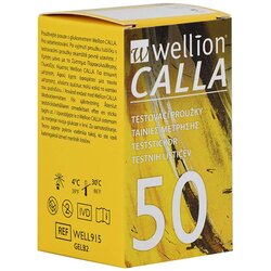 Wellion Calla merilni testni lističi za merjenje glukoze 50 kom. Cene