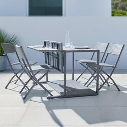 Bessagi Garden set za balkon mario, modularen, siva, 5-Delno Cene