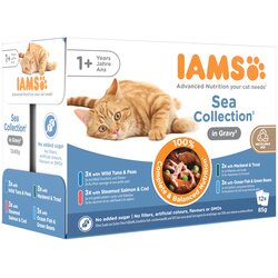 IAMS Delights Adult Sea Mix - 48 x 85 g v omaki Cene