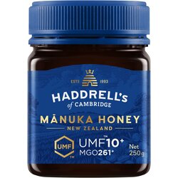 Haddrell's Med Manuka UMF 10+, MGO 263+, 250 g Cene