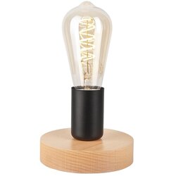 LAMKUR Stolna lampa u crnoj-prirodnoj boji - Cene