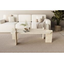 Hanah home sto za dnevnu sobu lovge travertine Cene