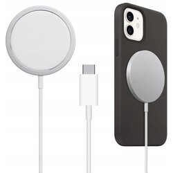 Co2 BREZŽIČNI INDUKTIVNI POLNILEC ZA IPHONE 12 13 14 15 FAST 15W, (21748368) Cene