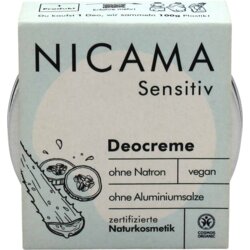 NICAMA Dezodorantna krema za občutljive - 45 g Cene