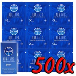 Skins Non-Latex Super Thin Premium Condoms 500 pack Cene