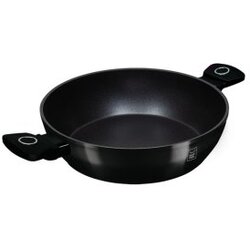 Kaufmax šerpa plitka sa poklopcem 28CM black vantage collection KM-0162 Cene