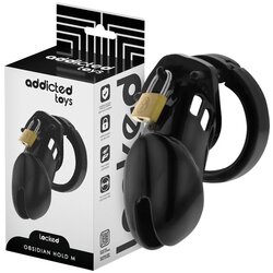 Addicted Toys Locked Kletka Za Penis Addicted Toys Obsidian Hold (m) Cene
