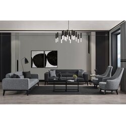 Atelier Del Sofa sofa trosed bali 3 seater light grey Cene