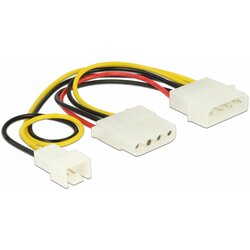 Delock adapter dc 1x molex m - 1x molex ž +3pin 83658 Cene