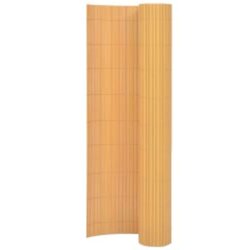 vidaXL Dvostranska vrtna ograja 110x300 cm rumena Cene