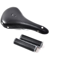 M WAVE selle royal sedište monte grappa MC1 kožno, ručke kožne 120mm, crno Cene