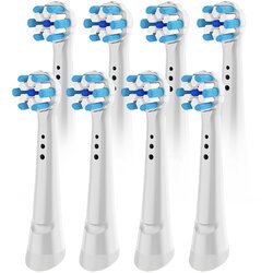 Ultrasonic nastavci Ultimate Clean za Oral-B iO, 8 komada, bijeli Cene