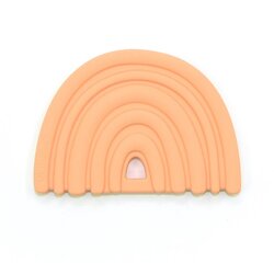 O.B Designs Rainbow Teether grizalo Peach 3m+ 1 kos Cene