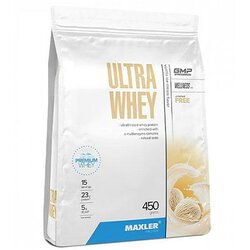 MAXLER ultra whey – kvalitetan protein za mišićni rast i oporavak - vanila sladoled 450g Cene