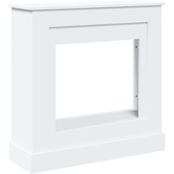 vidaXL Okvir za kamin bijeli 90 x 30 x 90 cm od konstruiranog drva Cijene