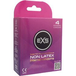 EXS Non-Latex Internal Condoms 4 pack Cene