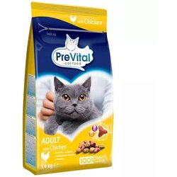 PREVITAL Suha hrana za mačke Adult, Piletina, 1.4 kg Cene