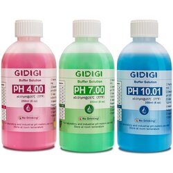 GIDIGI 3x pH kalibracijska raztopina 250 ml (pH 4.00/7.00/10.01) Cene