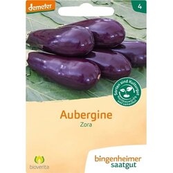 Bingenheimer Saatgut Jajčevec "Zora (AS)" Cene