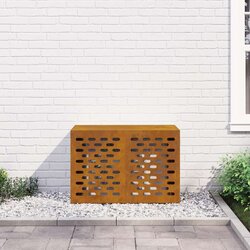 vidaXL Pokrov za klima uređaj Corten čelik Čelik 90 x 40 x 60 cm Cijene