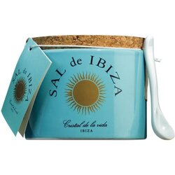 Sal de Ibiza Fleur de Sel v keramični posodi Cene