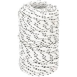 Pleteni brodski konop bijeli 2 mm x 100 m poliesterski Cene