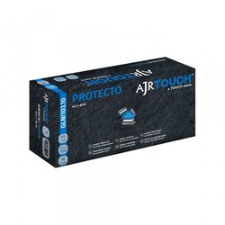 Nitril Rukavice bez pudera AJR Touch M 1/100 plave Cene