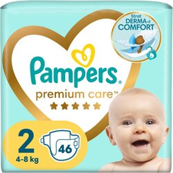Pampers Premium Care Size 2 jednokratne pelene 4-8kg 46 kom Cijene