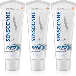 Sensodyne Rapid Whitening zobna pasta za beljenje zob za občutljive zobe 3x75 ml Cene