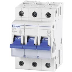 Doepke 09914291 Zaštitna sklopka za vodove 3-polni 10 A 230 V, 400 V Cene