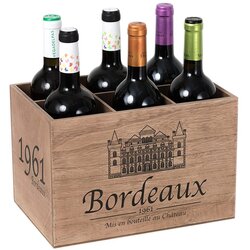 Balvi Leseno stojalo za vino Bordeaux Cene