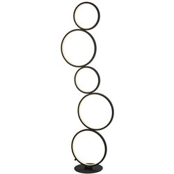 Mömax Moderna Stoječa Led-svetilka Javier, Črna, 37 W Cene