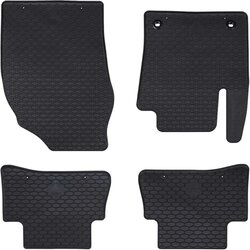 vidaXL Avto preproga 4 pcs Črna Guma, (5000204137) Cene