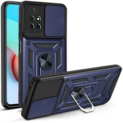 Etui ovitek Slide Ring za Samsung Galaxy A53 5G moder Cene