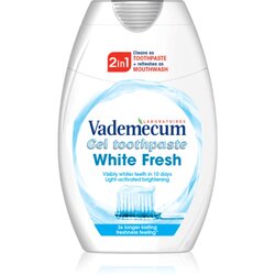 Vademecum 2 in1 White Fresh zobna pasta in ustna voda 2v1 z belilnim učinkom 75 ml Cene
