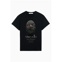 Ih Nom Uh Nit Majice s kratkimi rokavi T-SHIRT NUS26247 BLACK Črna Cene