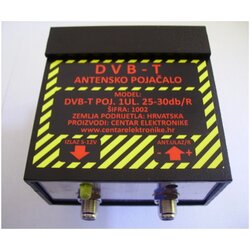 CENTAR ELEKTRON. Pojačalo za antenu DVB-T/ 5G 1 UL 25-30dB/R Cene