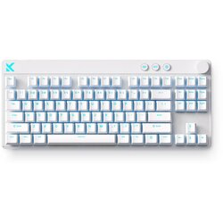 MCHOSE Mix 87 Hall Efect Magnetic Switch Gaming Keyboard, White, 80%, MC-Mix87-4 /HR znakovi/ Cene