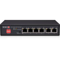 PROVISION-ISR POES-0472GC+2G 4-kanalni gaiga poe switch 60w + 2 uplink Cene
