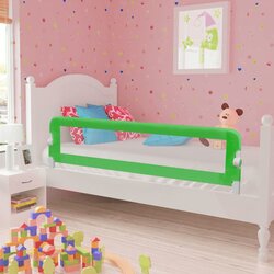 vidaXL sigurnosna ograda za dječji krevetić 150 x 42 cm zelena Cijene