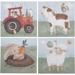 Little dutch puzzle 4v1 little farm Cene