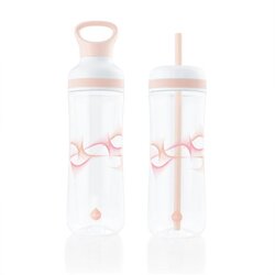 Equa Steklenička Flow Beat 2v1, plastična BPA FREE, 750/800 ml Cene